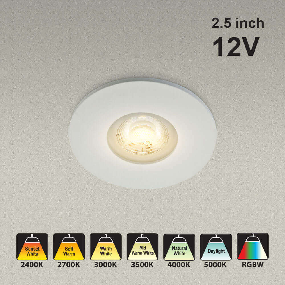 VBD-MTR-5W Low Voltage LED Downlight – 2.5" Round