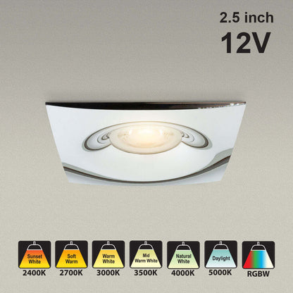 VBD-MTR-12C Low Voltage LED Downlight - Chrome