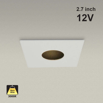 T-58 MR16 Recessed LED Light Fixture - 2.75" Square