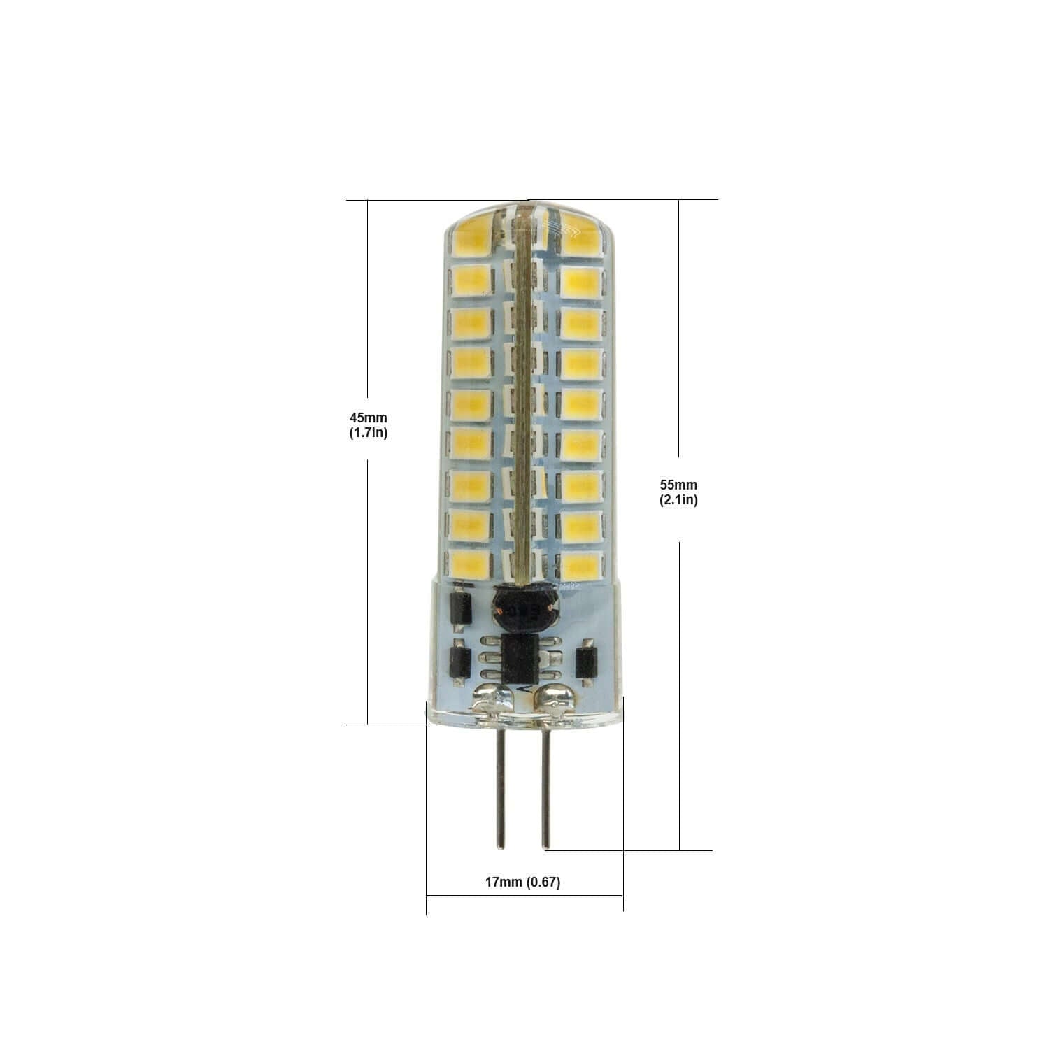 G4 Light Bulb Bi-Pin 12V 3.5W 6000K (Cool White)