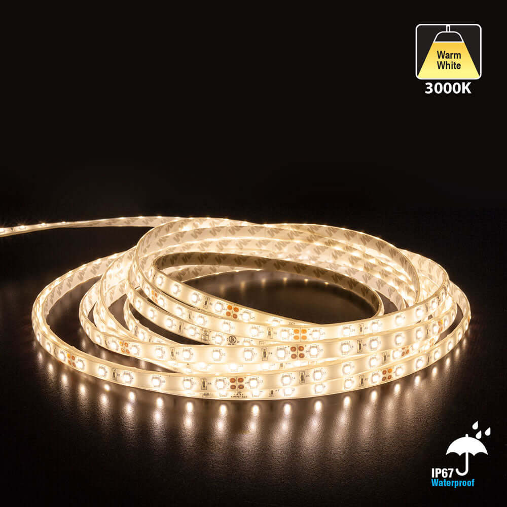 666561409340 - 10M Outdoor LED Strip Light 3528 - IP67 Waterproof