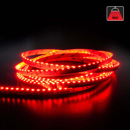 5M(16.4ft) Side Emitting LED Strip 315, 12V 3(w/ft) 120(LEDs/m) CCT(Yellow, Red, Blue) - GekPower