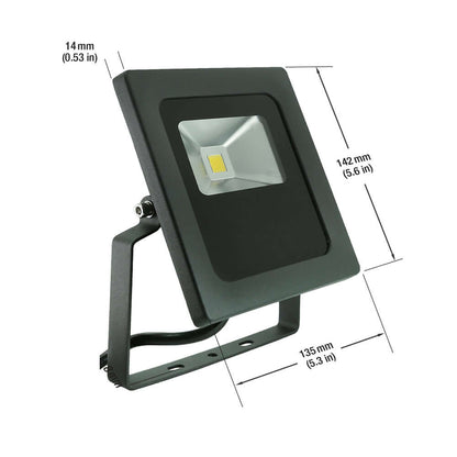 10W LED Outdoor Flood Light - 5000K Daylight