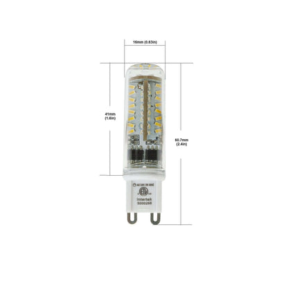 G9 LED Bi-pin Base Bulb | 120V 3W 6000K Cool White