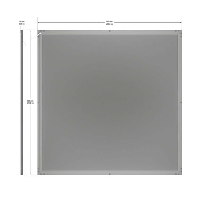 2ft x 2ft Dimmable LED Panel Light 36W 4000K