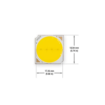Constant Voltage COB LED Module 12V 3W 4000K(Natural White), gekpower