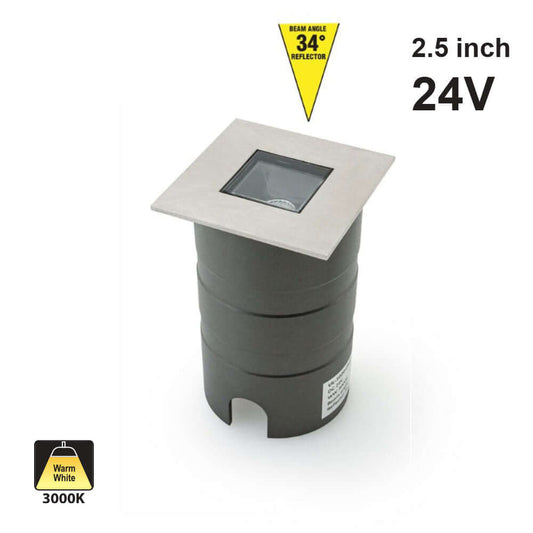 666561424152 - 2.5" Outdoor Inground Light with 34° Reflector