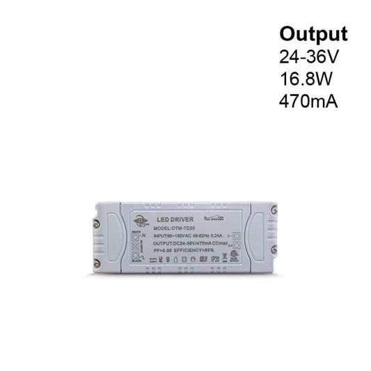 666561424923 - OTTIMA OTM-TD20 LED Driver - 470mA Constant Current