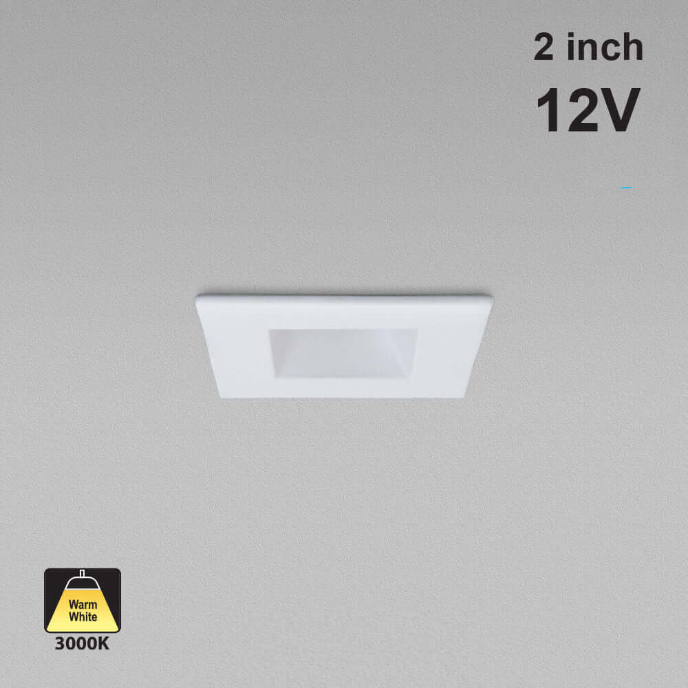 666561425043 - 2 Inch Mini Dimmable LED Recessed Downlight - Warm White