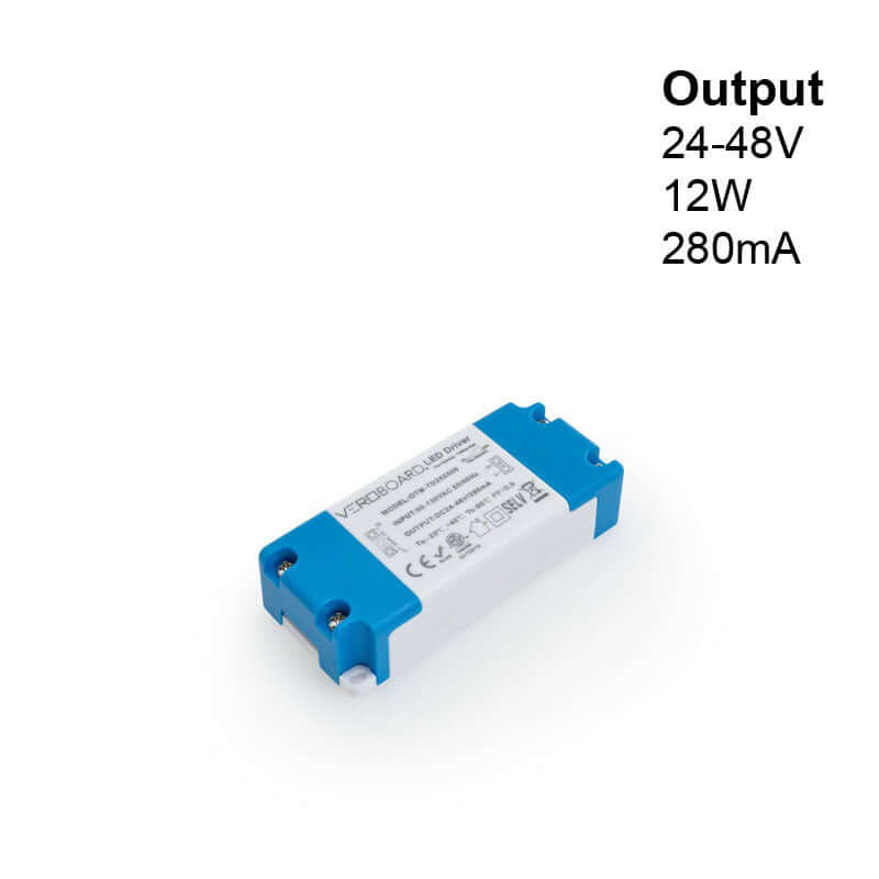 He2075 Constant Current LED Driver 280mA 24-48V 12W Dimmable – GekPower