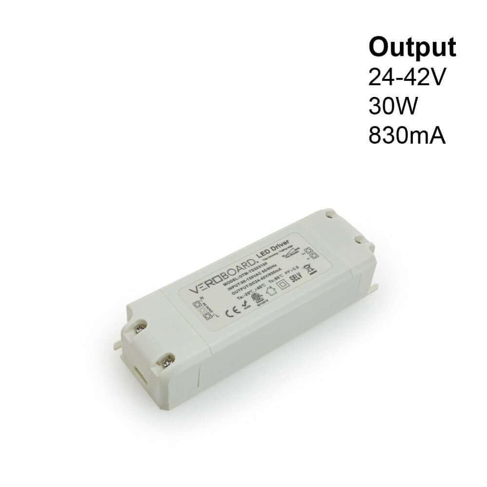 OTM-TD203100-830-30 LED Driver 830mA Dimmable 30W