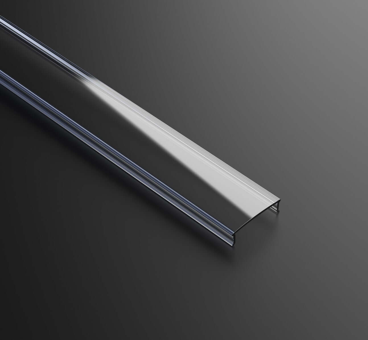 PC Clear Cover for S5 & C2 LED Channels - 2.4m