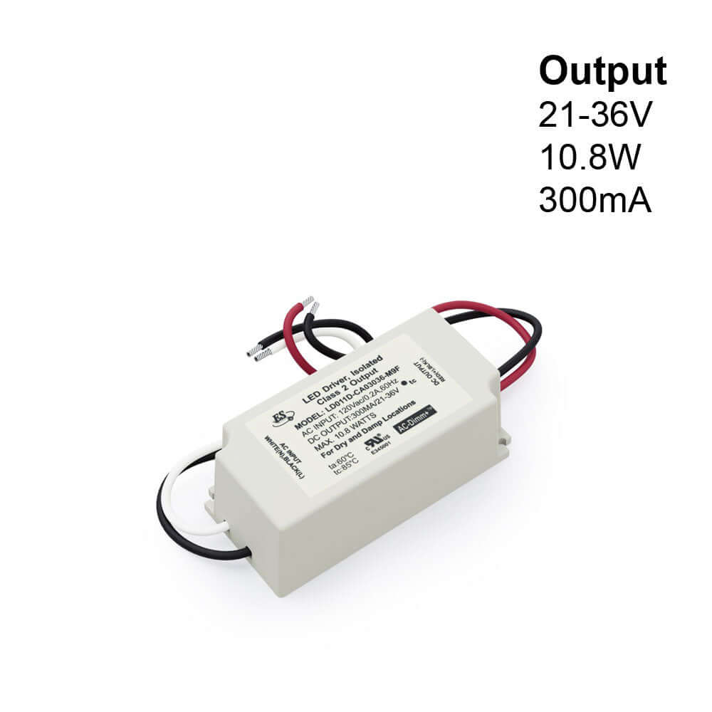 Es Led Driver ES LD011D-CA03036-M9F LED Driver - 300mA, 10.8W – GekPower