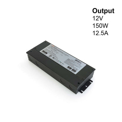 5in1 LED Driver 12V 150W - Dimmable Triac/0-10V