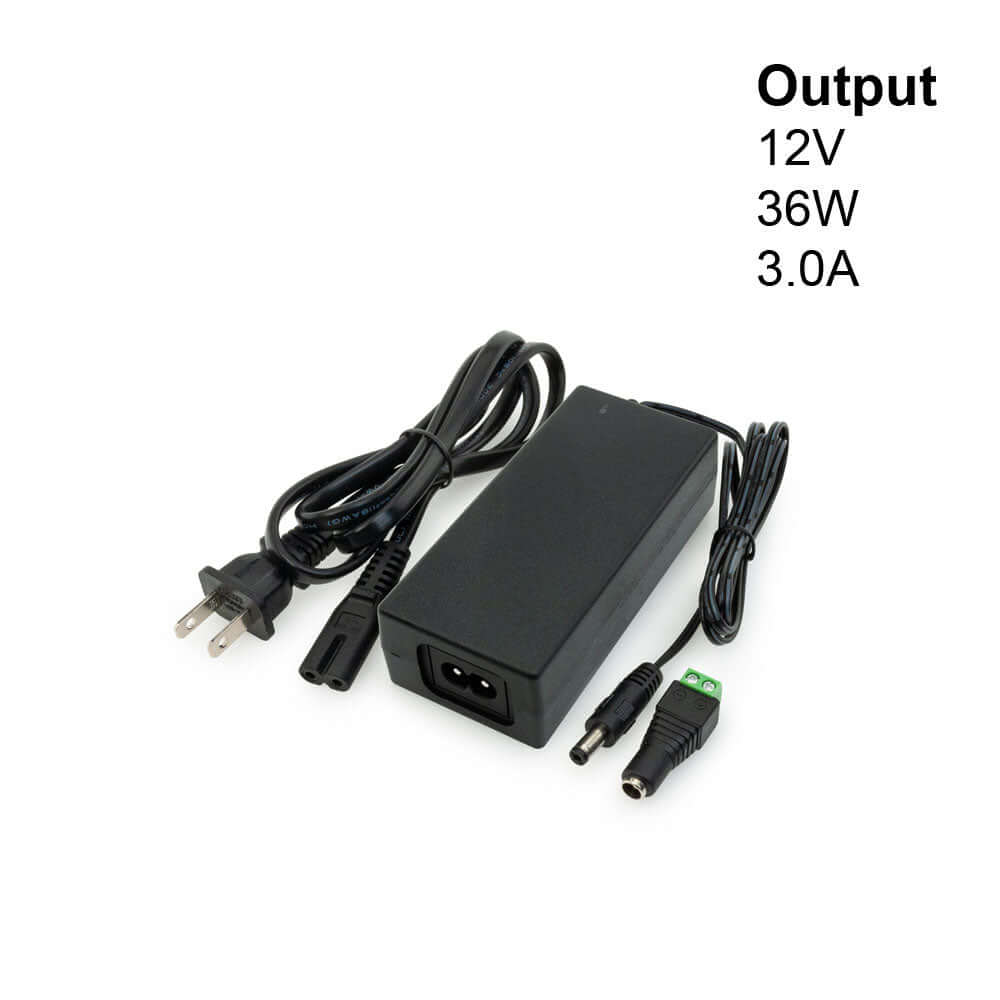 VBDA-012-036P1J Non-Dimmable 12V 36W Adaptor