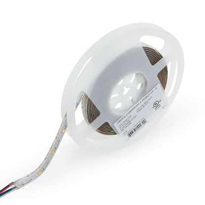 5M Indoor LED Strip Light COB | RGBW Gold PCB