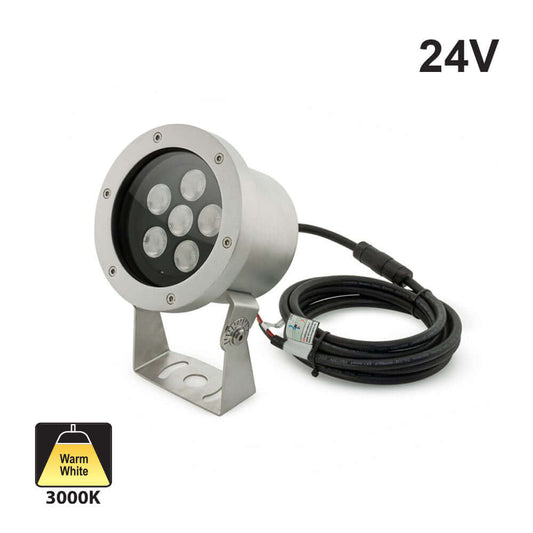 666561429331 - B5YA0658 Underwater LED Spot Light 24V 21.5W Warm White