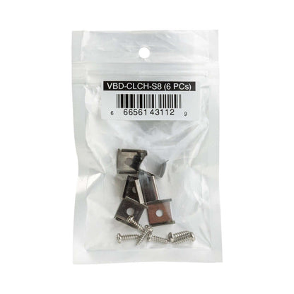 LED Channel Mounting Clips VBD-CLCH-S8, gekpower