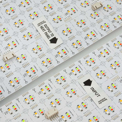 Flexible LED Backlight Sheet - RGB2.7K Soft White
