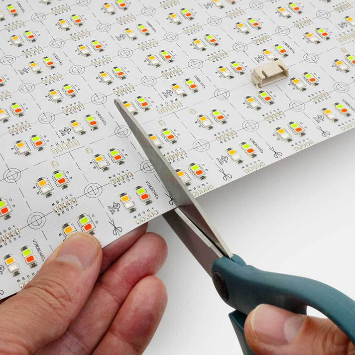 Normal Backlight Flex Flexible RGBW LED Backlight Sheet for behind Stone and Glass β GekPower