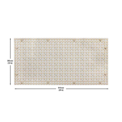 Flexible LED Light Sheet for behind Stone and Glass, 24V 24W 3000K (Warm White) - gekpower