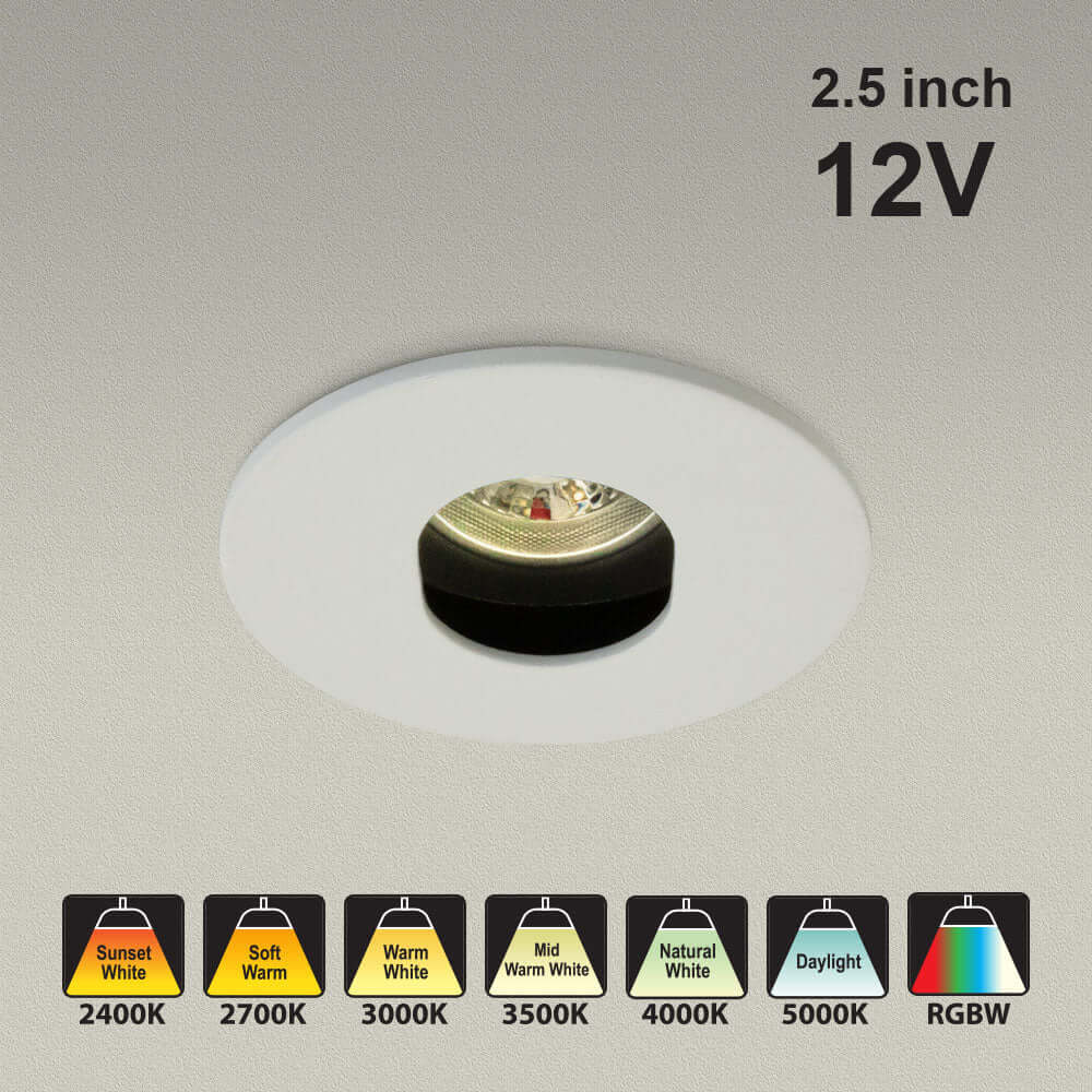 VBD-MTR-79W 2.5" Round Recessed LED Light Fixture