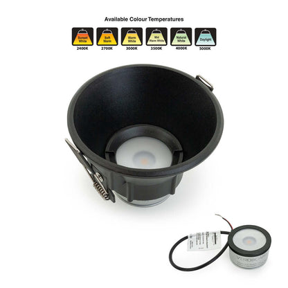 VBD-MTR-86B Low Voltage Recessed LED Fixture