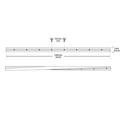 5M LED Neon Light Strip VBD-N0606-3000-SF-W