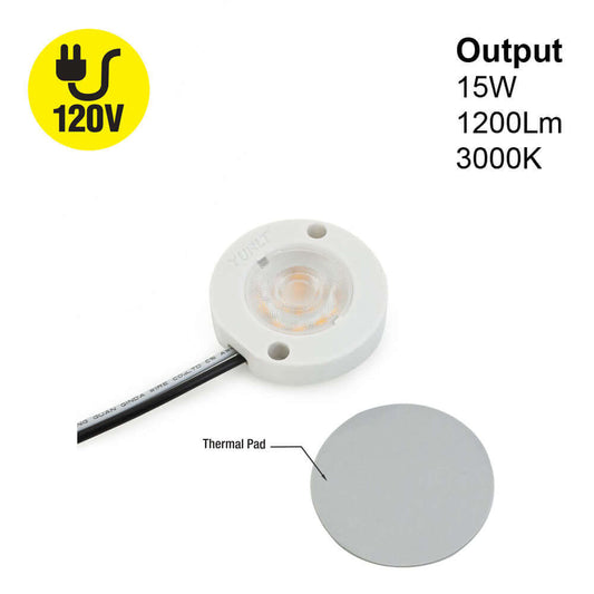 PCK 03-015-930-120-S1 YUNLT LED Module 15W 3000K
