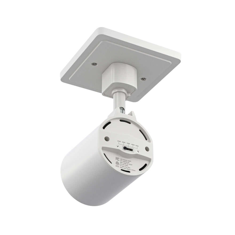 White LED Track Light Head VBD-LW-TRB20W-5C-W-XX
