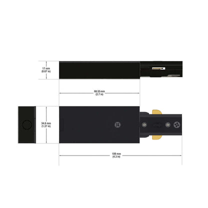 Track Live End Black H-Type VBD-0331-LEB
