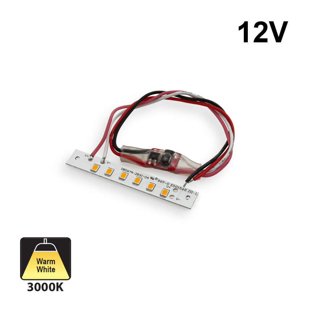 Module Dimmable Constant Voltage LED Module dimmable 12V 3W 3000K – GekPower