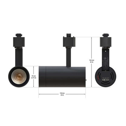 Black Track Light Head VBD-GD16P 15W Dimmable
