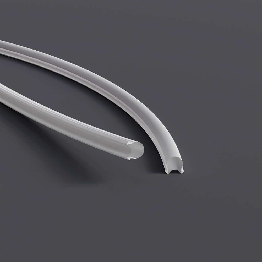 666561434830 - 8mm Recessed Silicone LED Neon Cover - Customizable Lighting