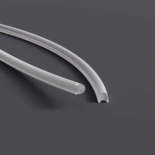 666561434830 - 8mm Recessed Silicone LED Neon Cover - Customizable Lighting