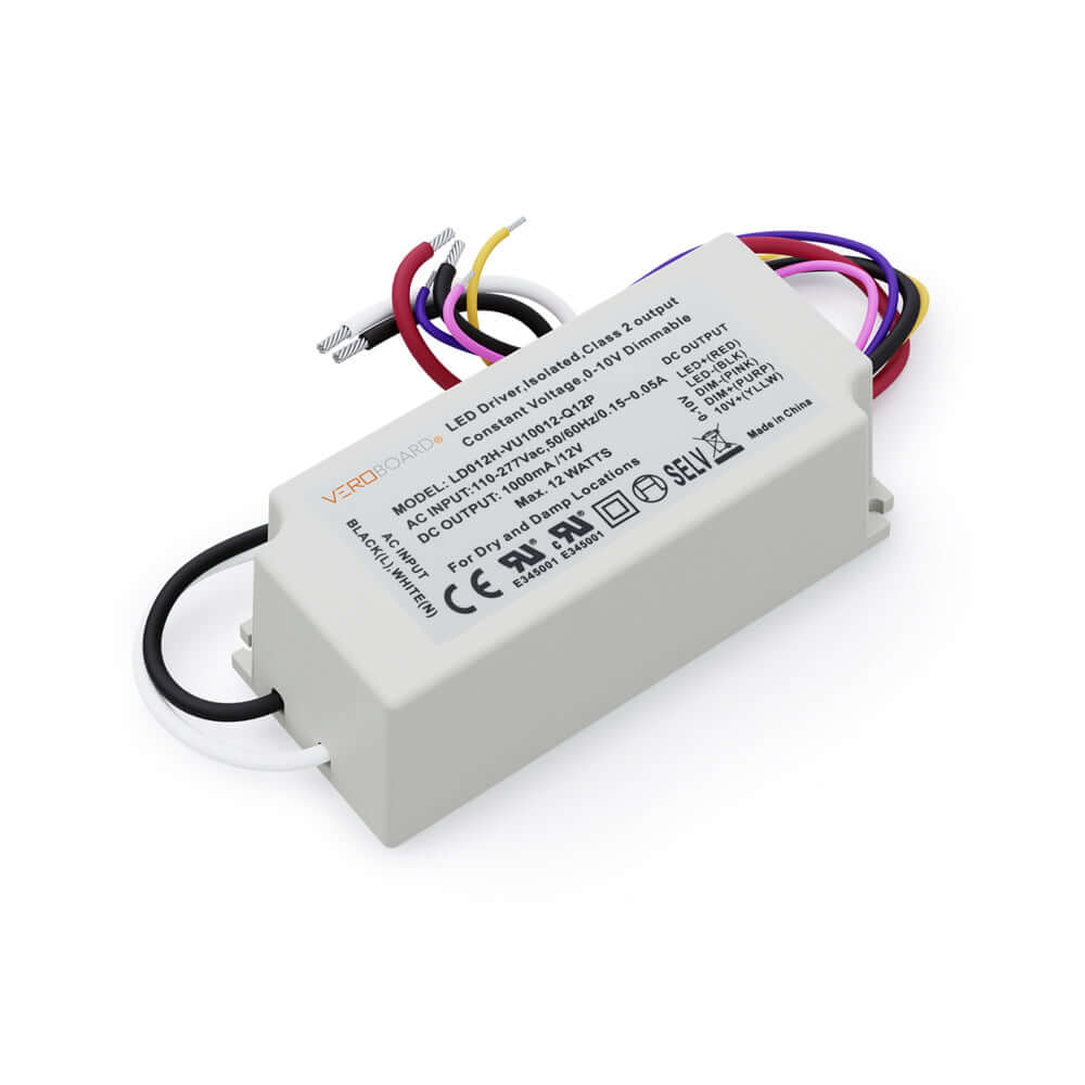 12V 12W Dimmable LED Driver - LD012H-VU10012-Q12P