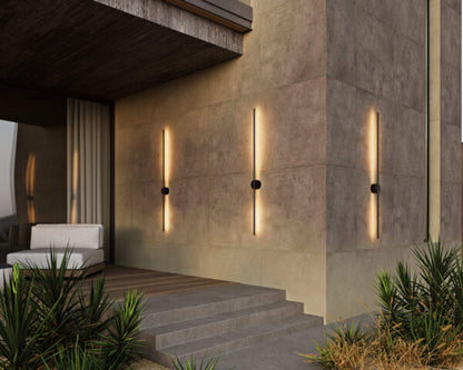 Dals RWS24-CC Midnight 24 inch Indirect Linear Wall Sconce 120V 6W CCT (2.7K, 3K, 3.5K, 4K, 5K)