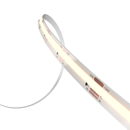 Dals 3M(10ft) Indoor LED Strip COB 24V 18W 1590Lm CCT(2.7K, 3K, 3.5K, 4K, 5K)