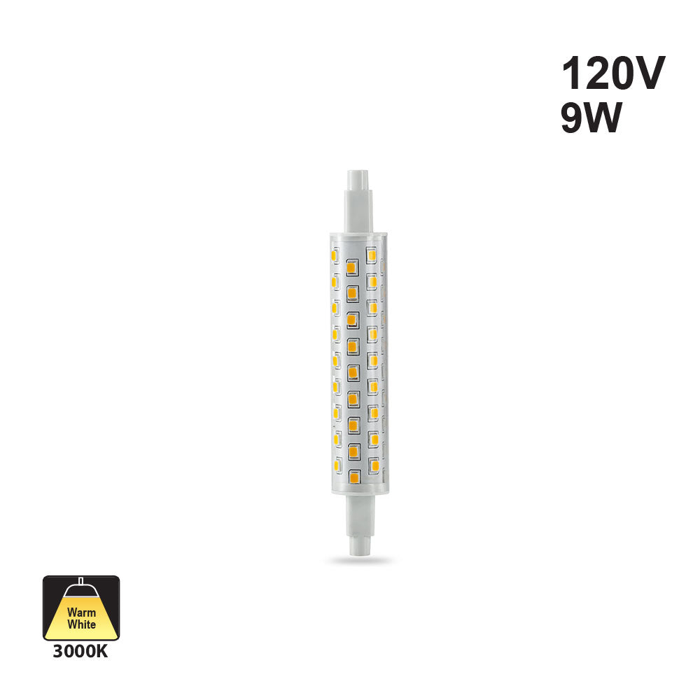 Votatec R7s LED FR-R7s-9W-004DIM, 120V 9W 3000K(Warm White)