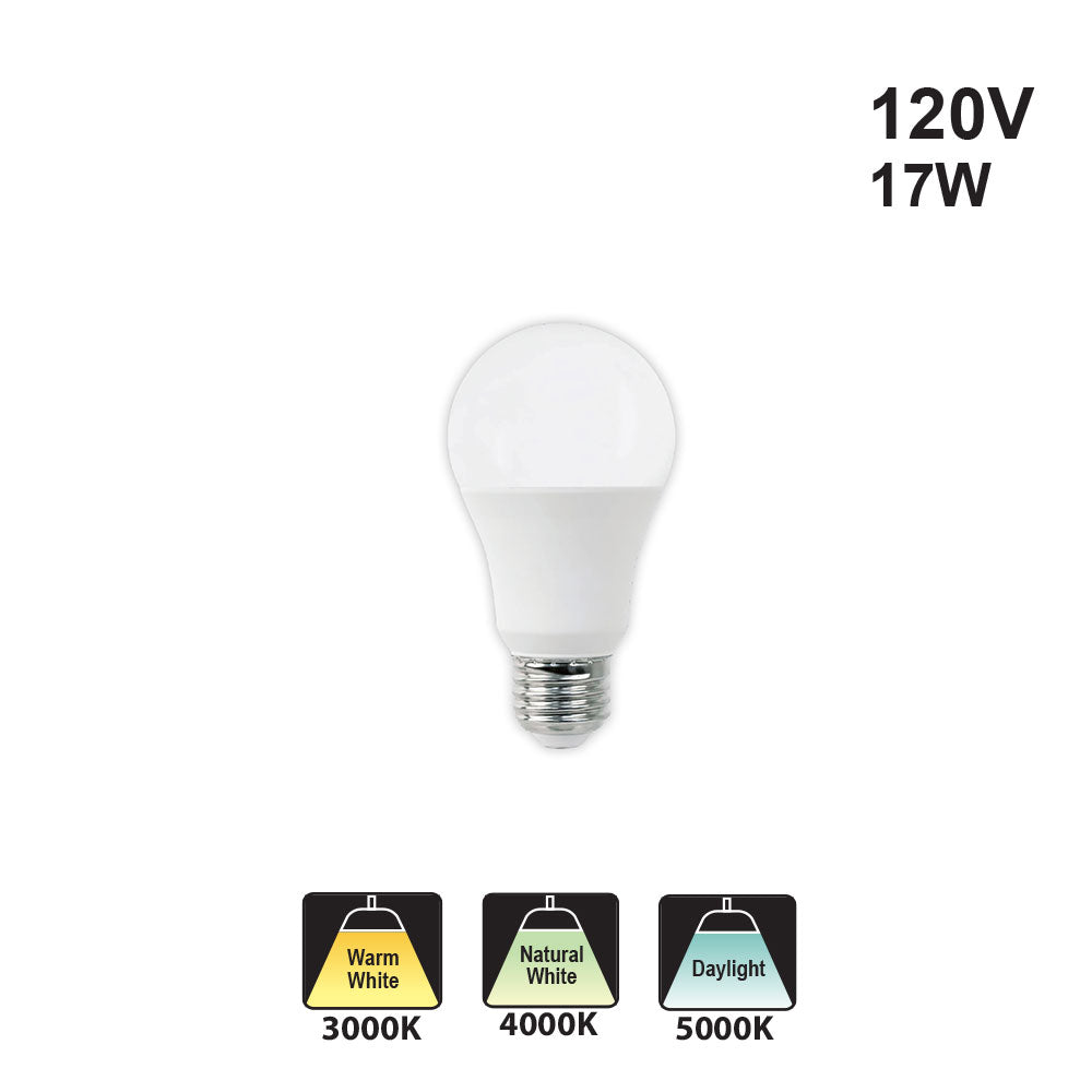 Votatec A19 LED O-A19W17-120 120V 17W CCT(3K, 4K, 5K)