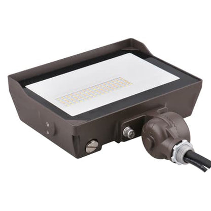 Votatec Multi-Voltage Flood Light AST-FL19-80WBH8DC2-BRPYMW30/40/50 50W, 60W, 80W  120-347V  CCT(3K, 4K, 5K)