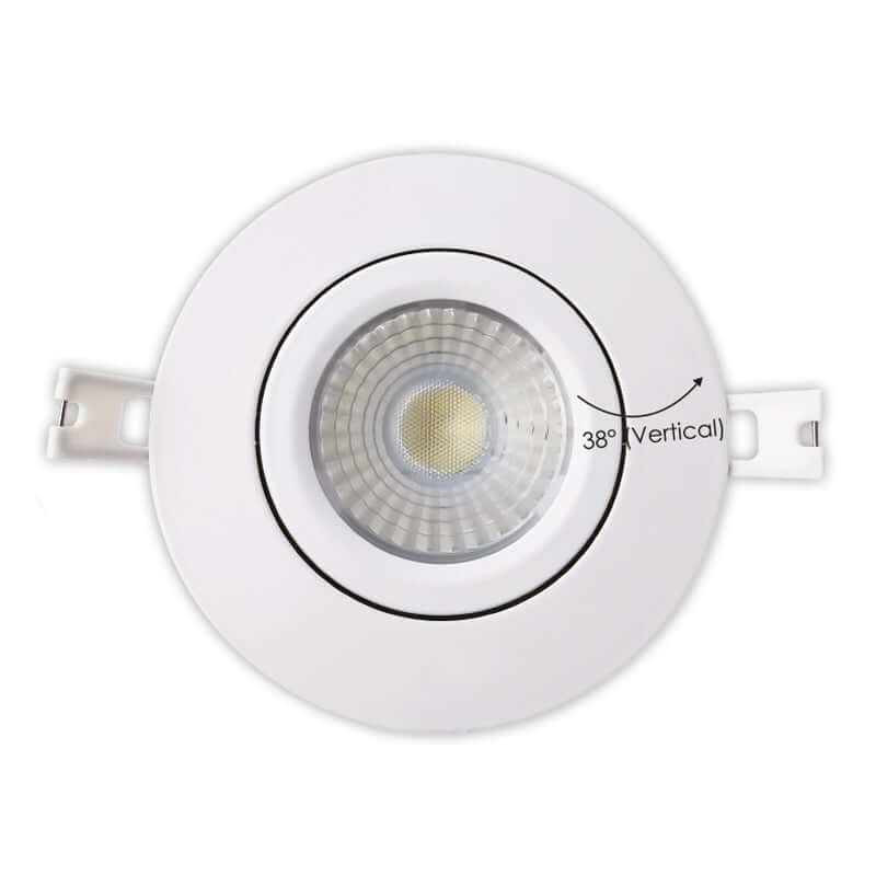 Votatec 4″ Gimbal Slim -5 way CCT VO-GRP4W10-120-D-5WAY 120V 10W CCT(2.7K, 3K, 3.5K, 4K, 5K)