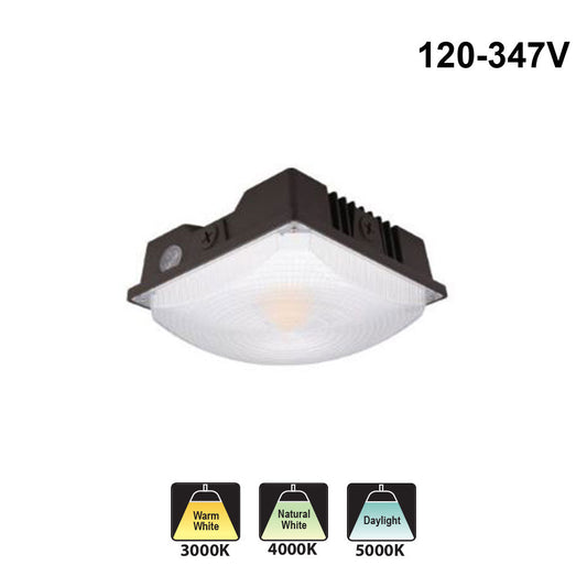 Votatec Canopy Parking LED – CCT & Power Adjustable AST-PG06-60WJSP1DC1 120-347V 40W, 50W, 60W CCT(3K, 4K, 5K)