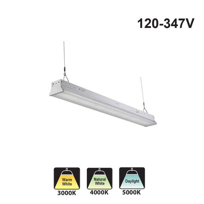 Votatec Wide Linear Strip Fixture- CCT & Power Adjustable WS150-8FT347-3CCT 120-347V 105W, 120W, 135W, 150W CCT(3K, 4K, 5K)