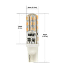 T10 Wedge Base, 194 LED Bulb, 12V 1W 3000K(Warm White) - GekPower