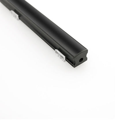 Deep Linear Aluminum LED Channel Black for LED Strips 1Meter(3.2ft) VBD-CH-S4B, Gekpower