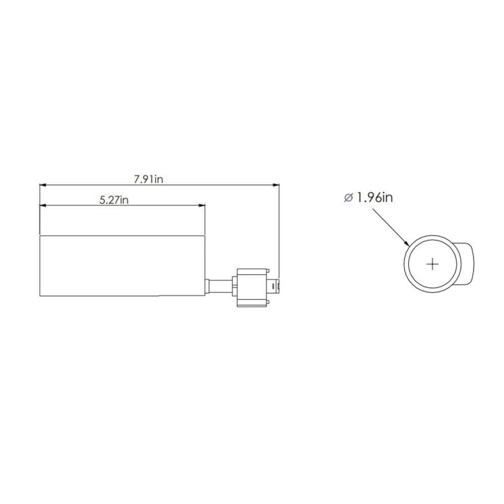 Votatec 10Watt Dimmable Track Light - 5CCT & 36°