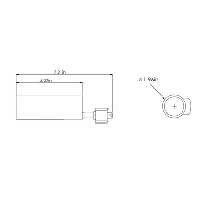 Votatec 10Watt Dimmable Track Light - 5CCT & 36°