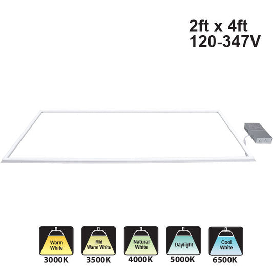 Votatec 2' x 4' LED T-Bar Light - Adjustable Power & CCT