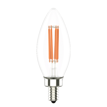 Votatec Candle Filament LED VO-FCAW5.5-120 120V 5.5W CCT(2.7K, 3K, 4K, 5K, 6K)